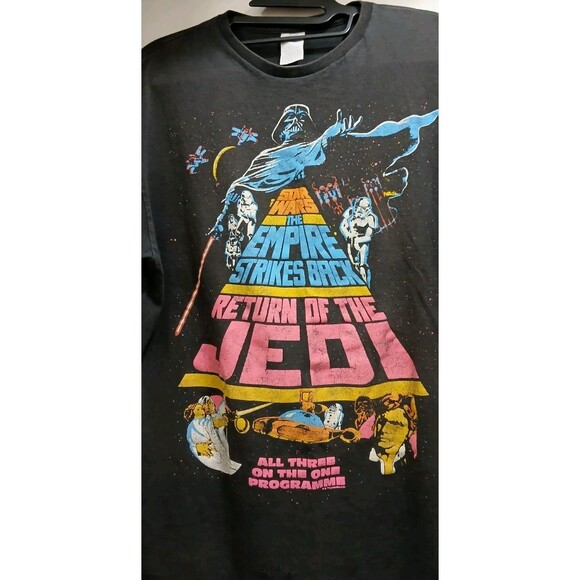 VTG Lucas Films Star Wars Empire Strikes Back ReturnJedi Large SingleStitch Note - Picture 4 of 7